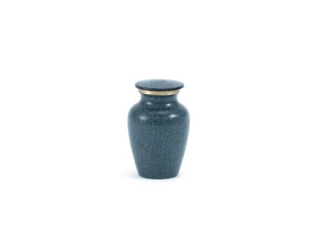 Black Marble Maus Granite Cremation Urn-new