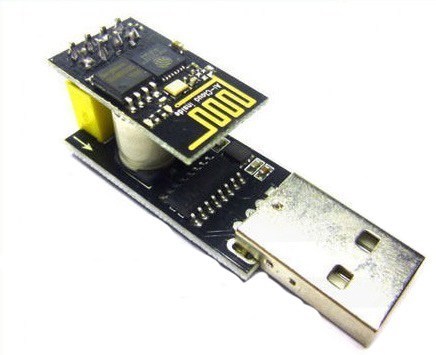Usb To Uart/esp8266 Adapter Programmer For Esp-01 Wifi Modules With Ch340g Chip - 4.5v To 5.5v Voltage Range, 1000 F Capacitors & Smd Crystal Oscillator
