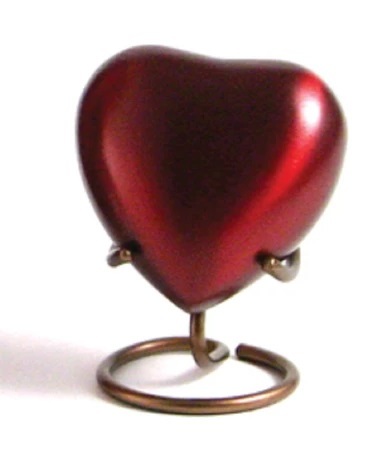 Red Grecian Ruby Cremation Urn- New