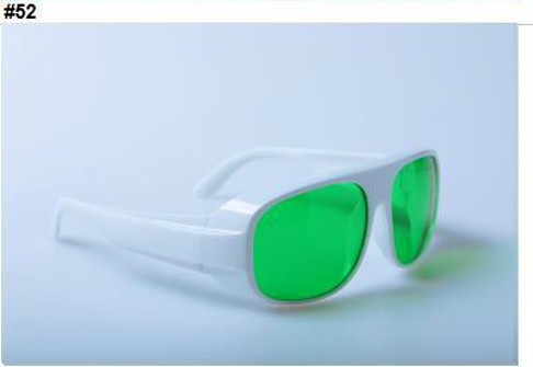 Absorption Laser Protective Glasses - Od 6+lb-rating 620-700nm, Green Color, 30% Transmittance, Ce En207 Compliance