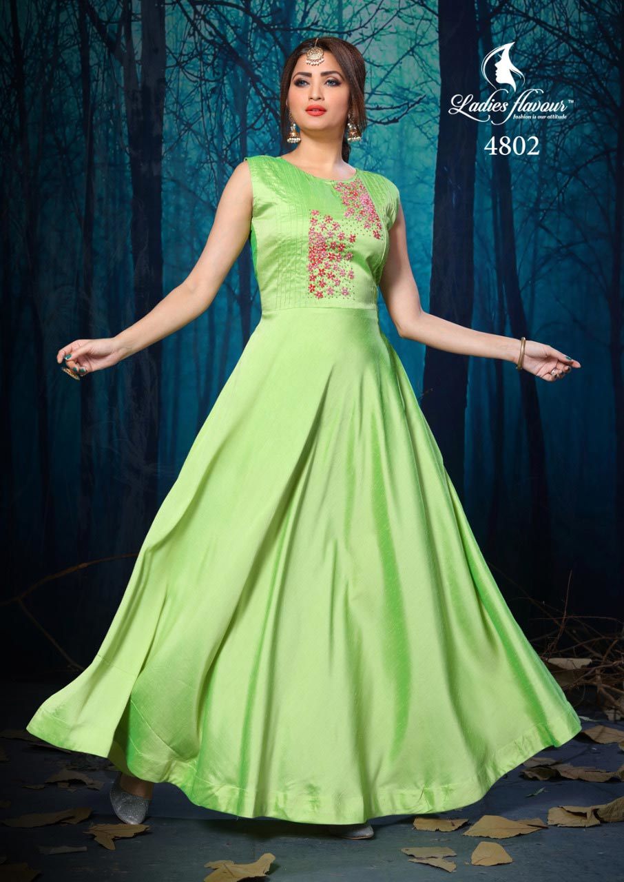 Indian Silk Gown