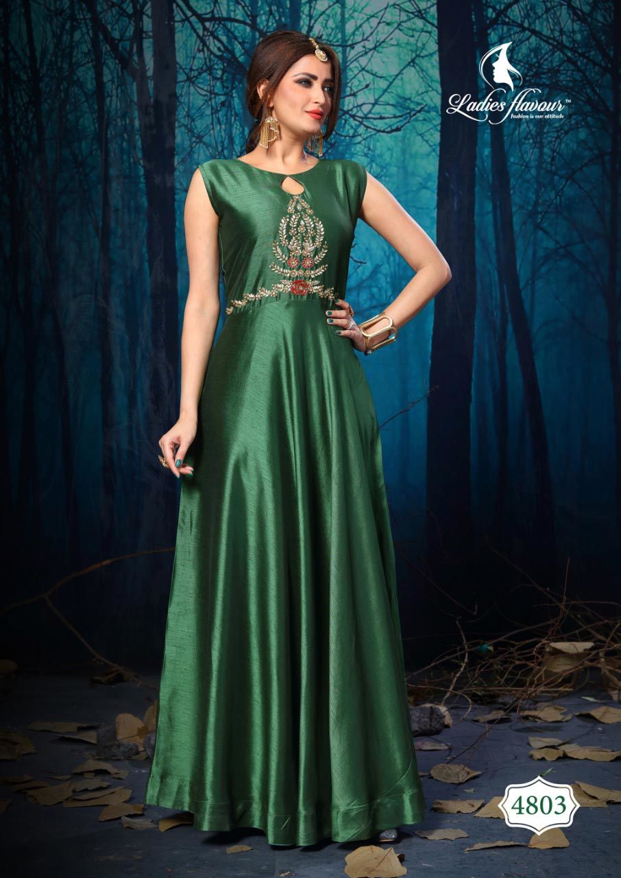 Indian Silk Gown