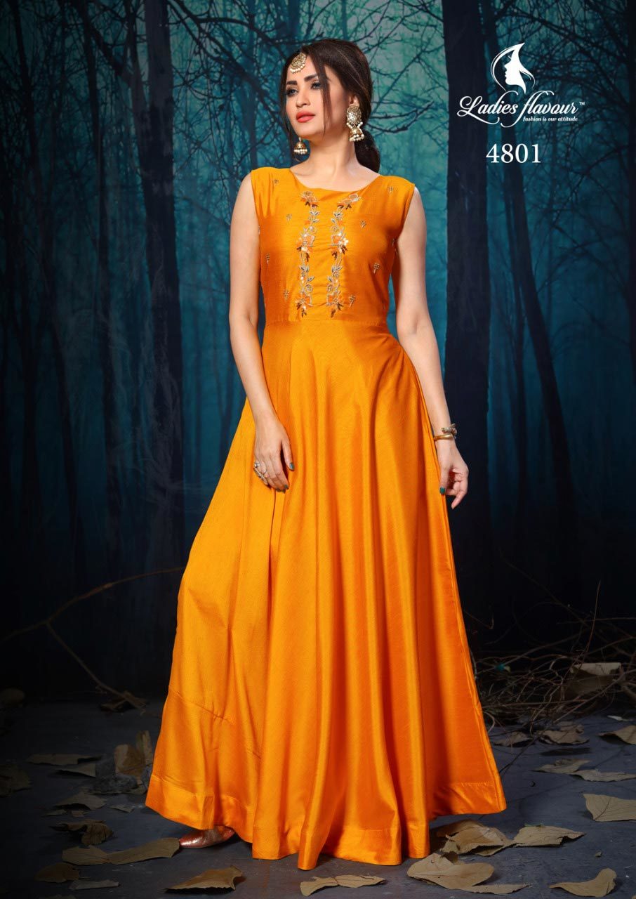 Indian Silk Gown