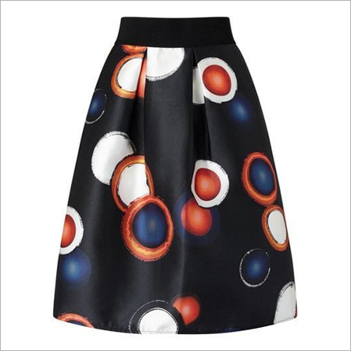 Ladies Designer Print Skirt