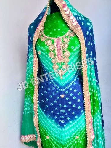 जयपुरी महिलाओं के सूट सामग्री