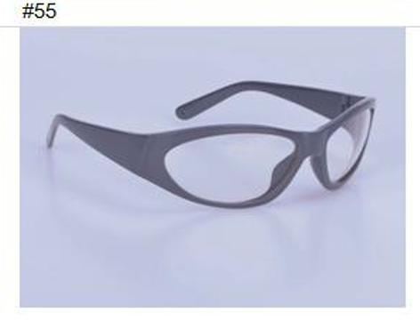 Absorption Laser Protective Glasses - Optical Density 2700-3000nm Od 6+, Lb-rating 2940nm Di Lb3, Black | 80% Transmittance For Er Lasers