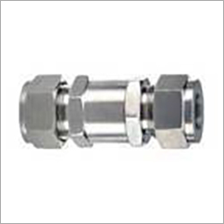 Inline Check Valve - Silver, Industrial Application | Check Structure for Reliable Flow Control