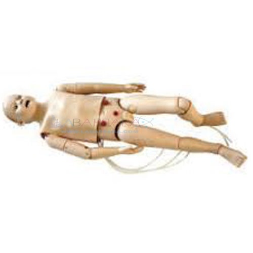 Full-Functional Child CPR and Nursing Manikin (5 Years) with monitor