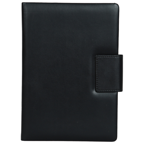 Rectangle Pu Leather  B5 Notebook With Magnet Flap