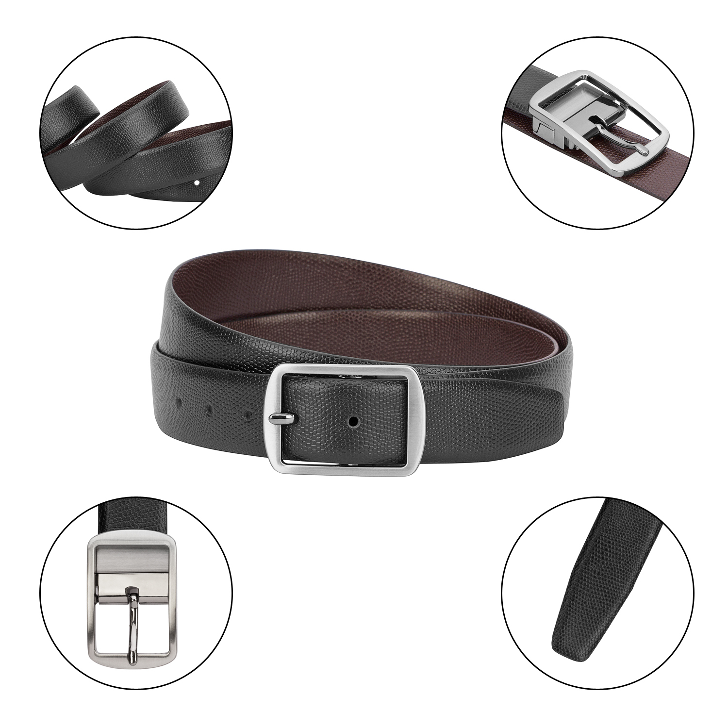 Multi Genuine Leather Belt