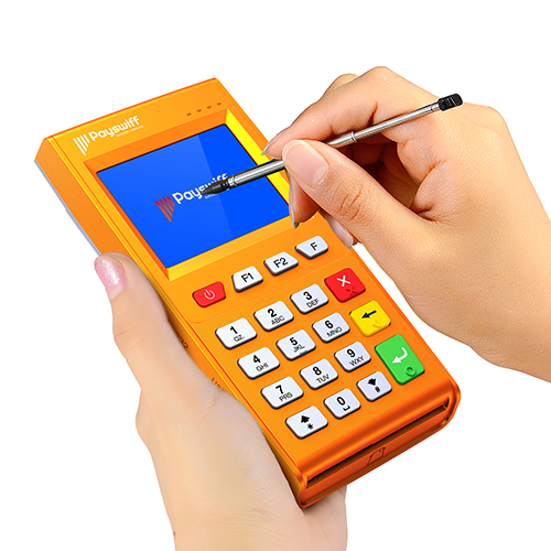 Pos Machine - Li-ion 1850 Mah Battery, Big Color Tft Touchscreen | Dual Wi-fi & Gprs Connectivity, Accepts Contact & Contactless Payments, Pci 4.x Certified, E-receipts And Emi Options