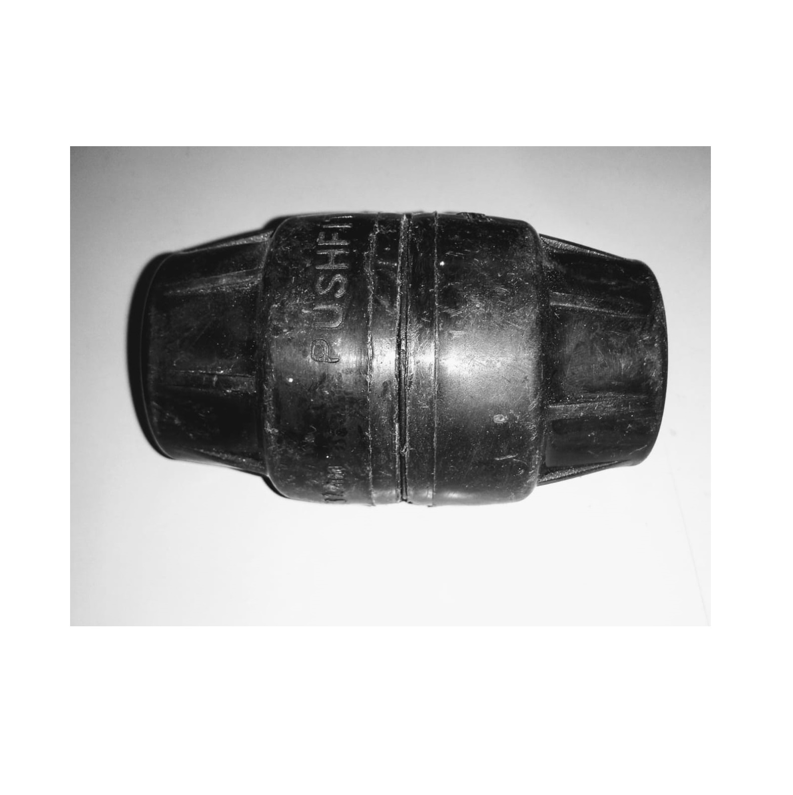 Hdpe Duct Coupler - 32mm Size | Pvc Material, 300 Grams Weight, Push Fit Design, Suitable For Ofc Pipes