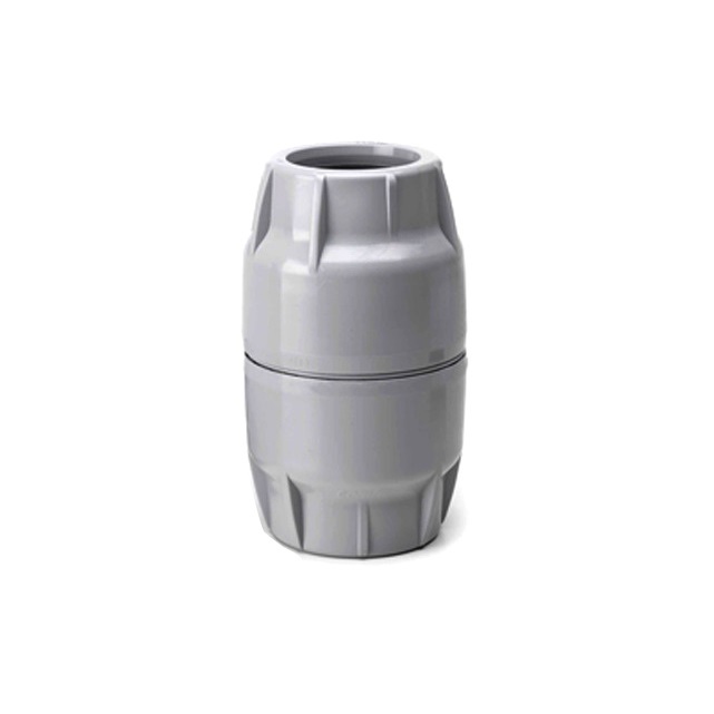 Hdpe Duct Coupler - 32mm Size | Pvc Material, 300 Grams Weight, Push Fit Design, Suitable For Ofc Pipes