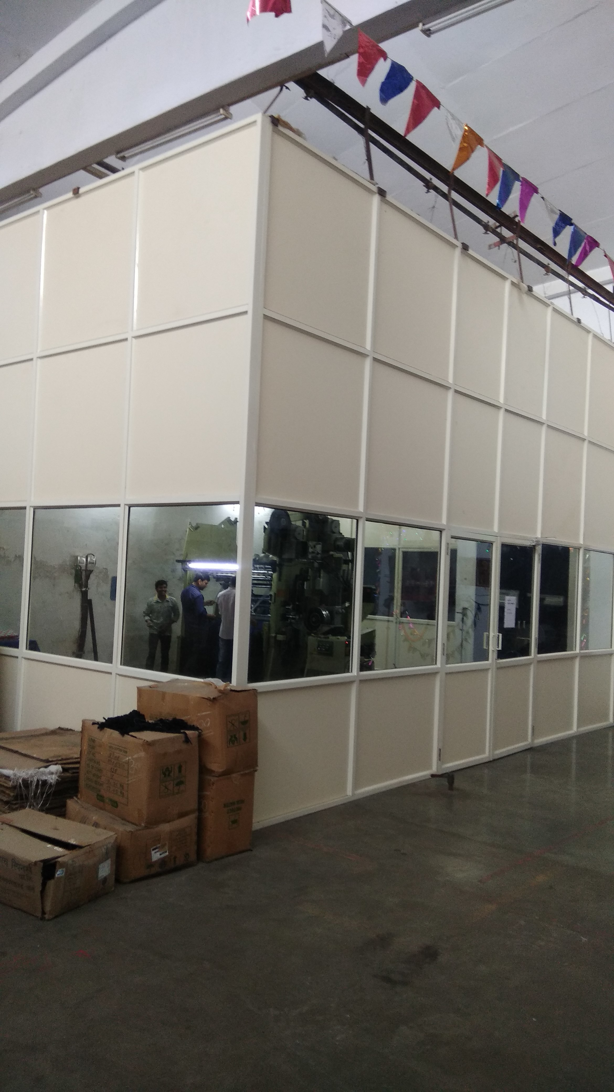 Aluminium Section Partition