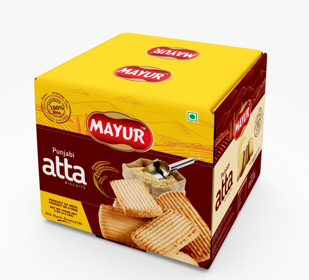 Export Quality Atta Biscuits