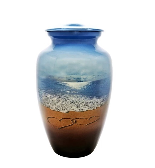 Black Moose In The Meadow Cremation Urn-new