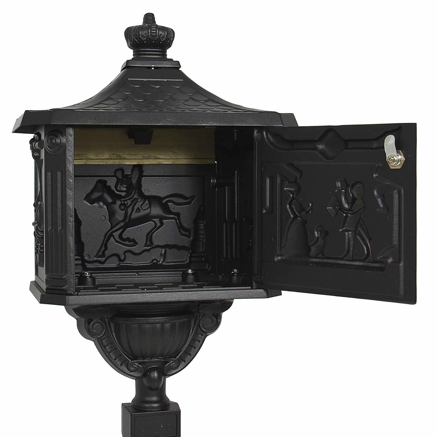 Cast Iron Vintage Mailbox