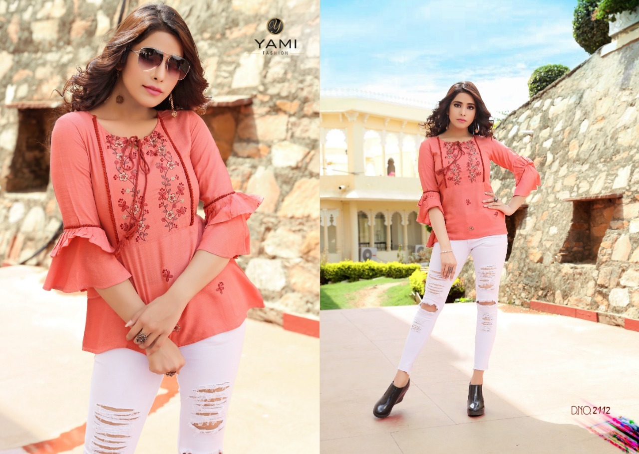 Indian Rayon Embroidery Top