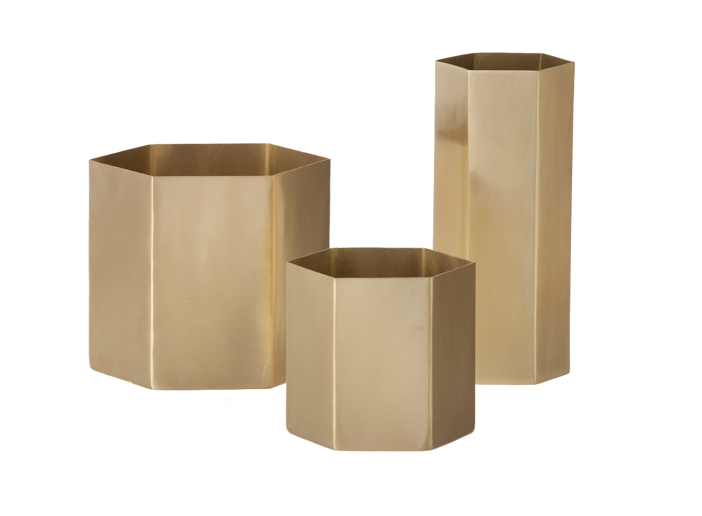 Large Copper Planters