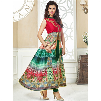 Available In Multicolor Ladies Front Slit Cut Kurtis