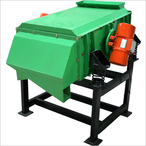 Double Deck Vibrating Screen - Galvanized Steel, Green Color, Eco-Friendly & High Efficiency with PLC Control