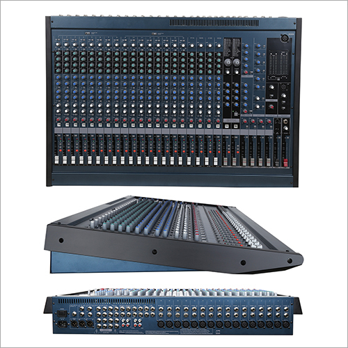 Mixer Console - Metal, 482x250x87mm, 10kg, Ac Powered | Multi-band Eq, Multiple Inputs And Outputs, Versatile Mixing