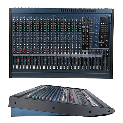 Mixer Console - Metal, 482x250x87mm, 10kg, Ac Powered | Multi-band Eq, Multiple Inputs And Outputs, Versatile Mixing
