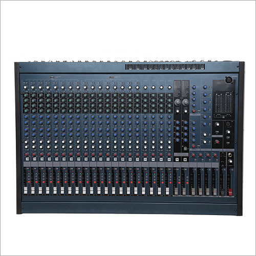 Mixer Console - Metal, 482x250x87mm, 10kg, Ac Powered | Multi-band Eq, Multiple Inputs And Outputs, Versatile Mixing