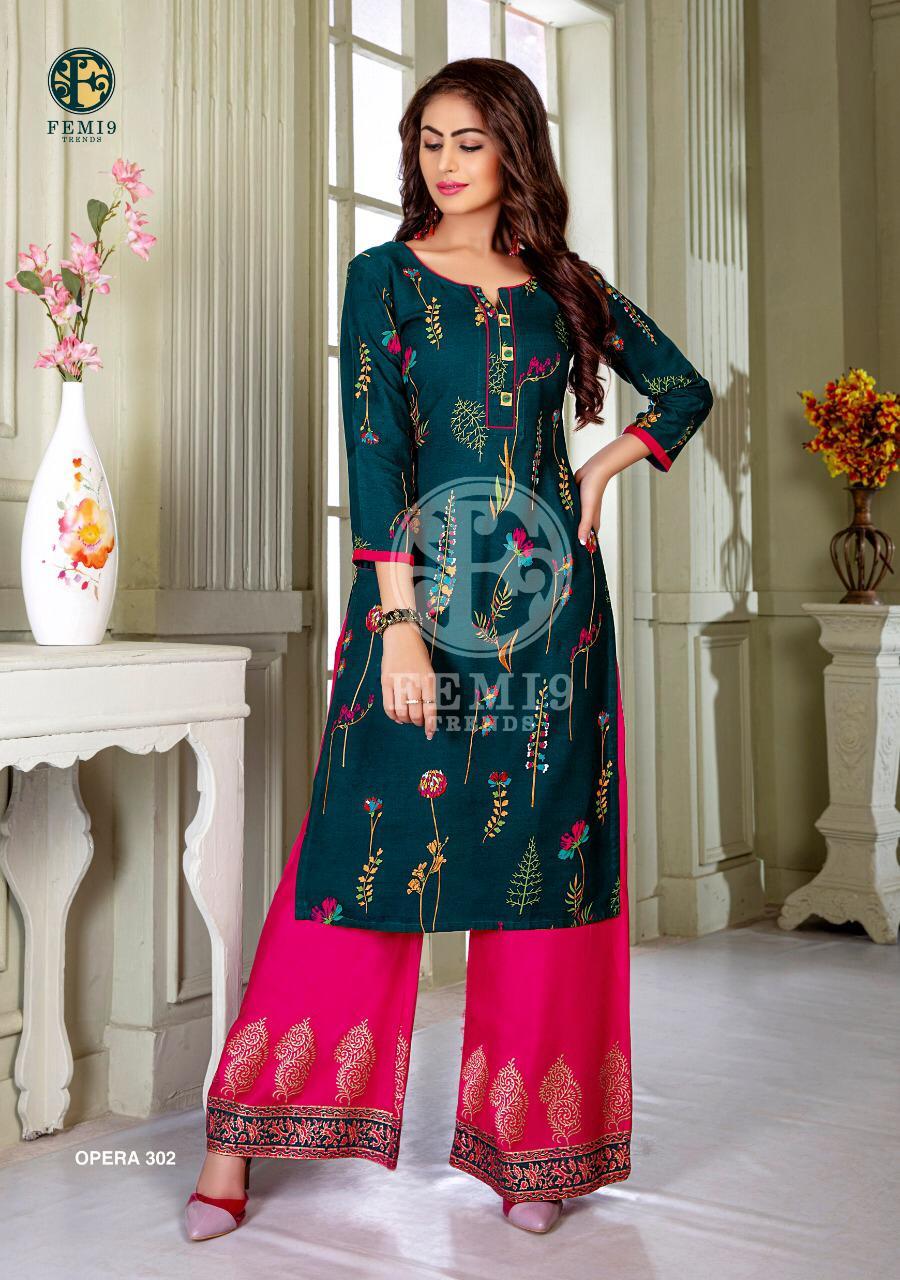 Breathable Kurti With Plazo