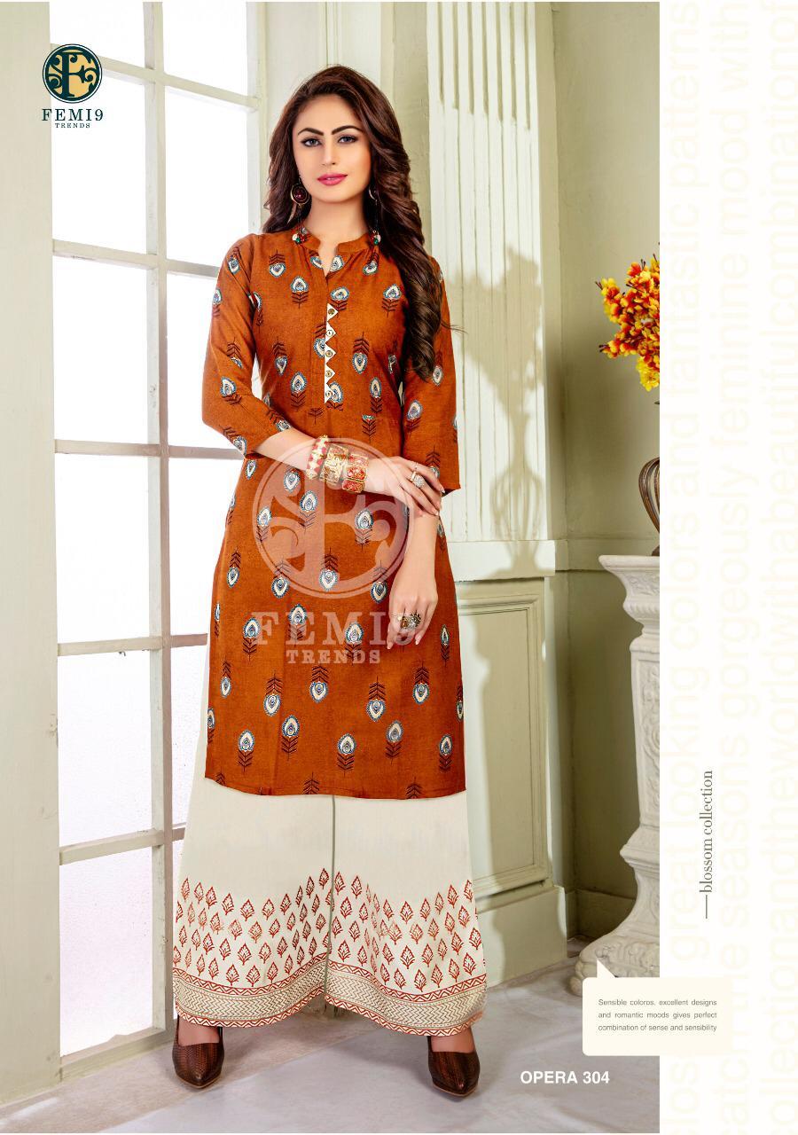 Breathable Kurti With Plazo