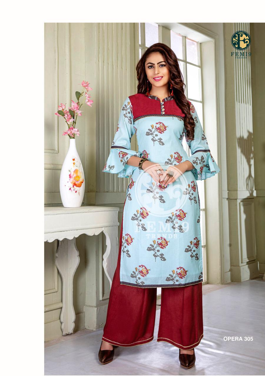 Breathable Kurti With Plazo