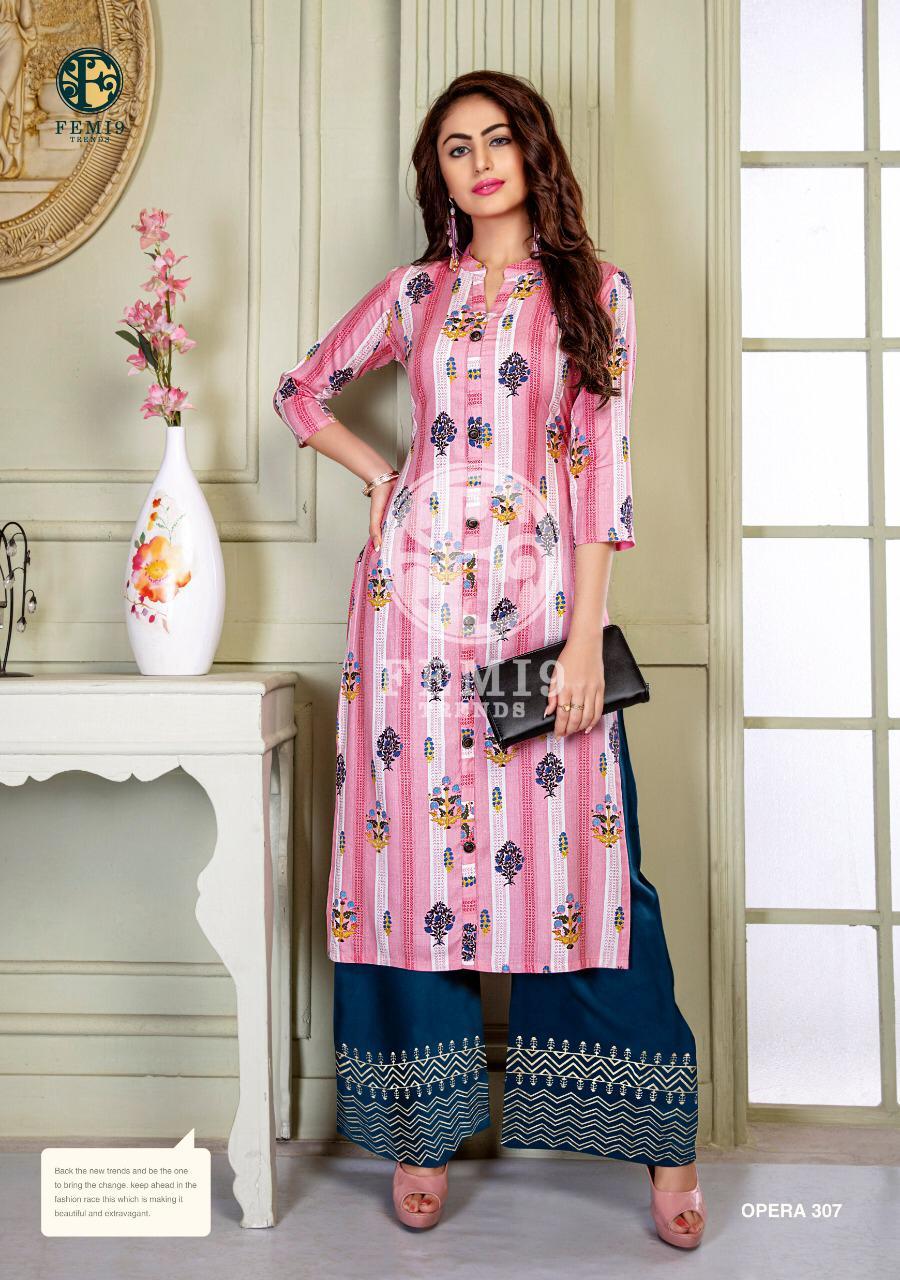 Breathable Kurti With Plazo