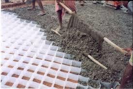 Pmgsy Geocell - High Strength Geo Synthetic Material, Density 0.94 G/cm3 , Advanced Erosion Control For Soil Stabilization And Channel Safeguarding