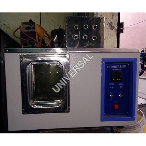 Kinematic Viscosity Bath - Stainless Steel, 400 x 300 x 350 mm , -10 to 100 °C Temperature Range, ±0.1 °C Stability, 10 Liters Capacity, Digital PID Control