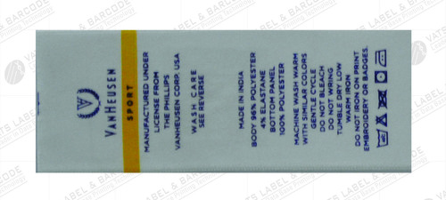 Printed Labels