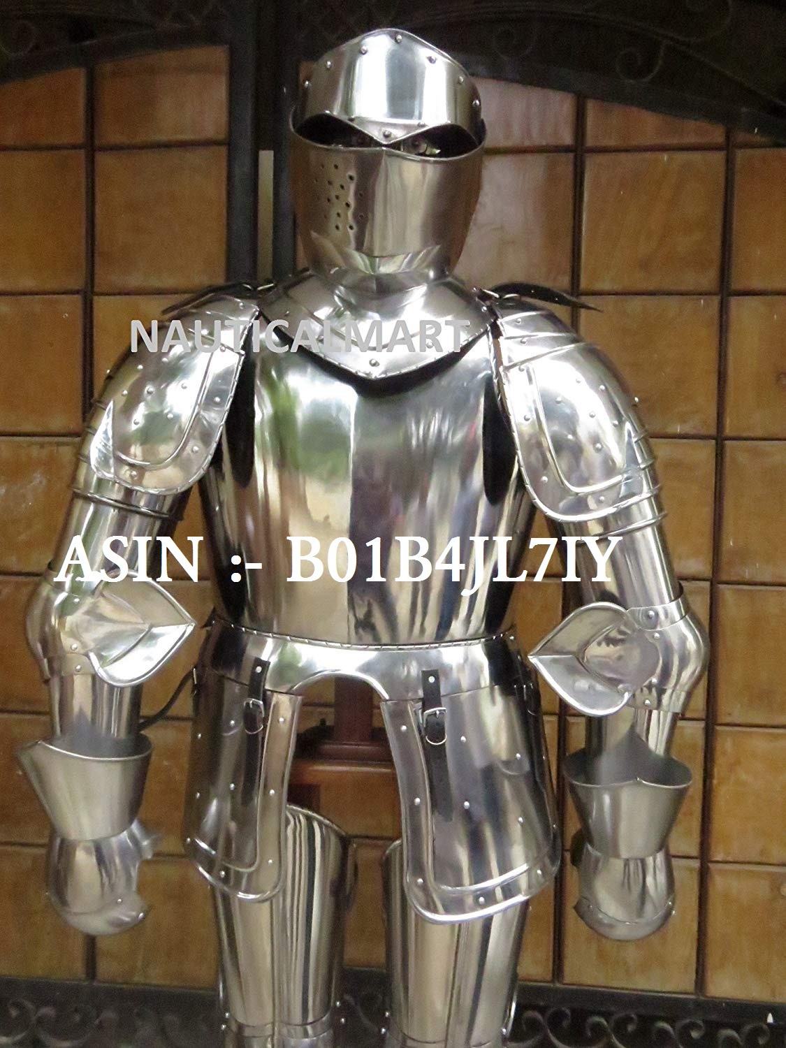 Silver Nauticalmart 16th Century Spanish Full Suit Of Armor Reenactment Halloween Costume