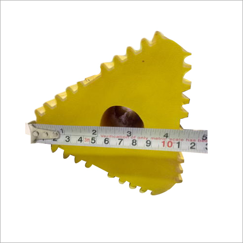 Helicopter Wheel Chock - Plastic Material, Multiple Sizes Available | High Strength, Thick Rubber Padding, Standard Shaped Design