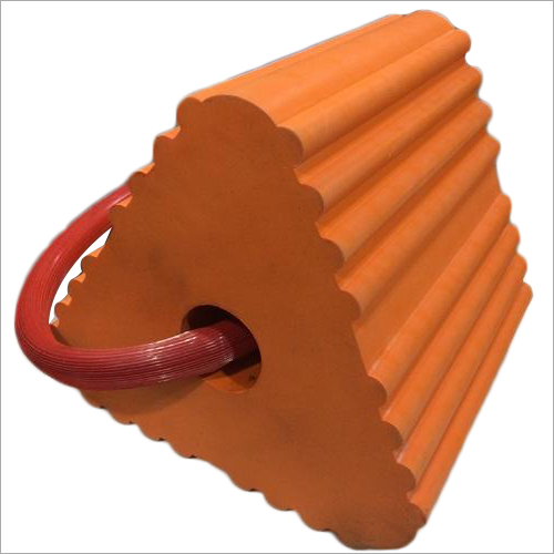 Rubber Aviation Wheel Chock