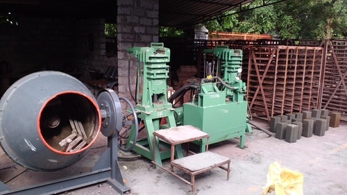 Semi-Automatic Paver  Block Ma