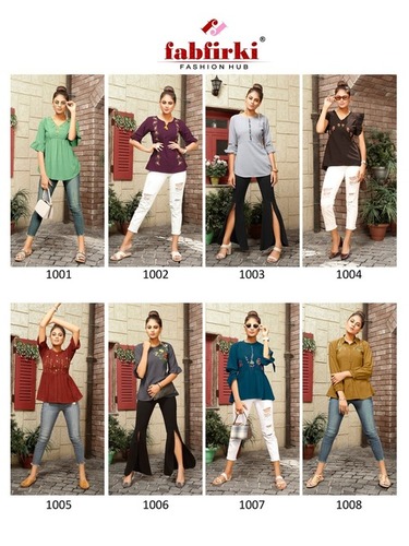 इंडियन रेयन एम्ब्रायडरी होलसेल टॉप