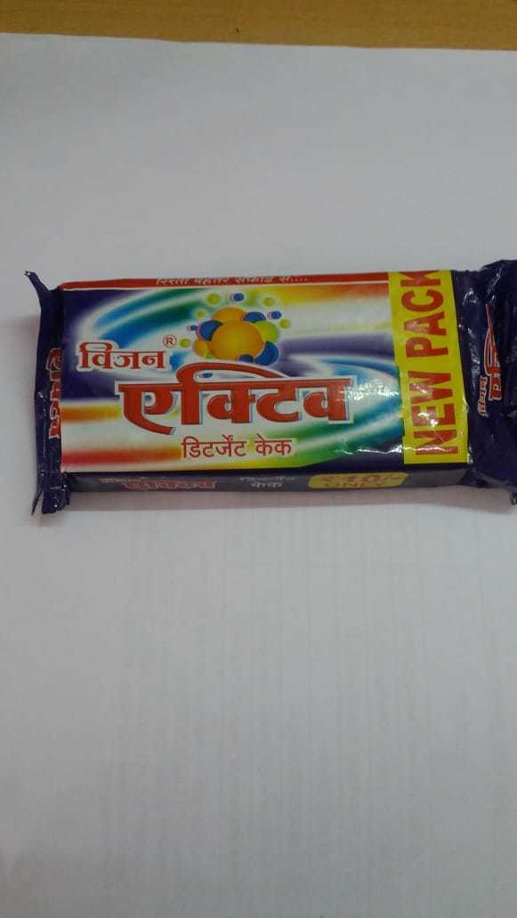 Vision Active Detergent Powder - Eco-friendly Formula, 100g & 200g Sizes, Blue & Green Speckles, Effortlessly Removes Tough Stains And Preserves Fabric Quality