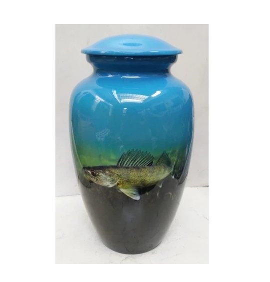 Blue Tranquility Cremation Urn- New