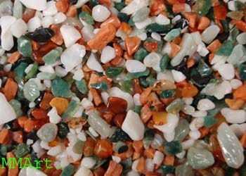 Brand New Attractive Fancy Color Full Branded High Quality Agate Polished Pebbles Stone - Mix Color 30mm To 60mm , Polished Finish, Ideal For Landscaping & Aquariums