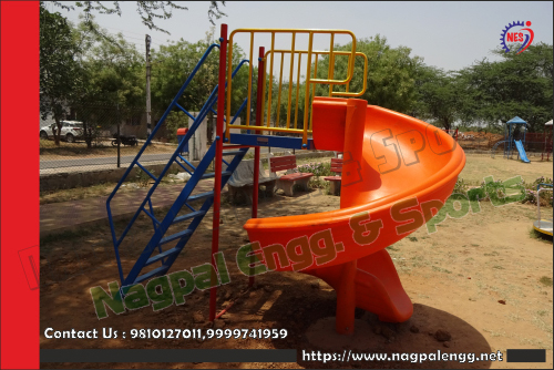 Spiral Slide Capacity: 3-5 Childrens Kg/hr