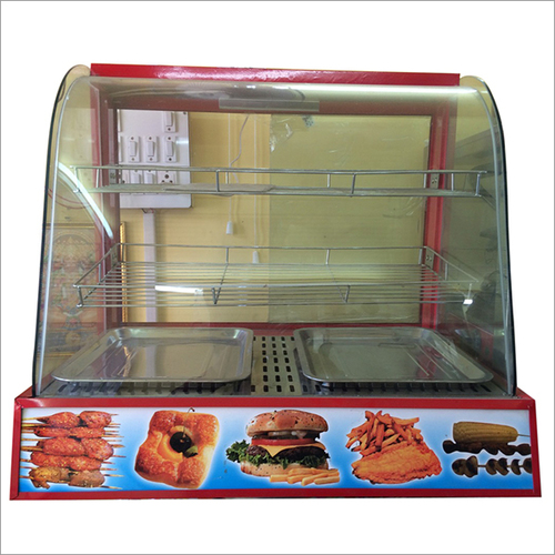 Metal Snacks Warmer Display Counter