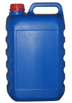 Plastic Chemical Storage Container - Rigid White Plastic
