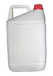 Plastic Chemical Storage Container - Rigid White Plastic