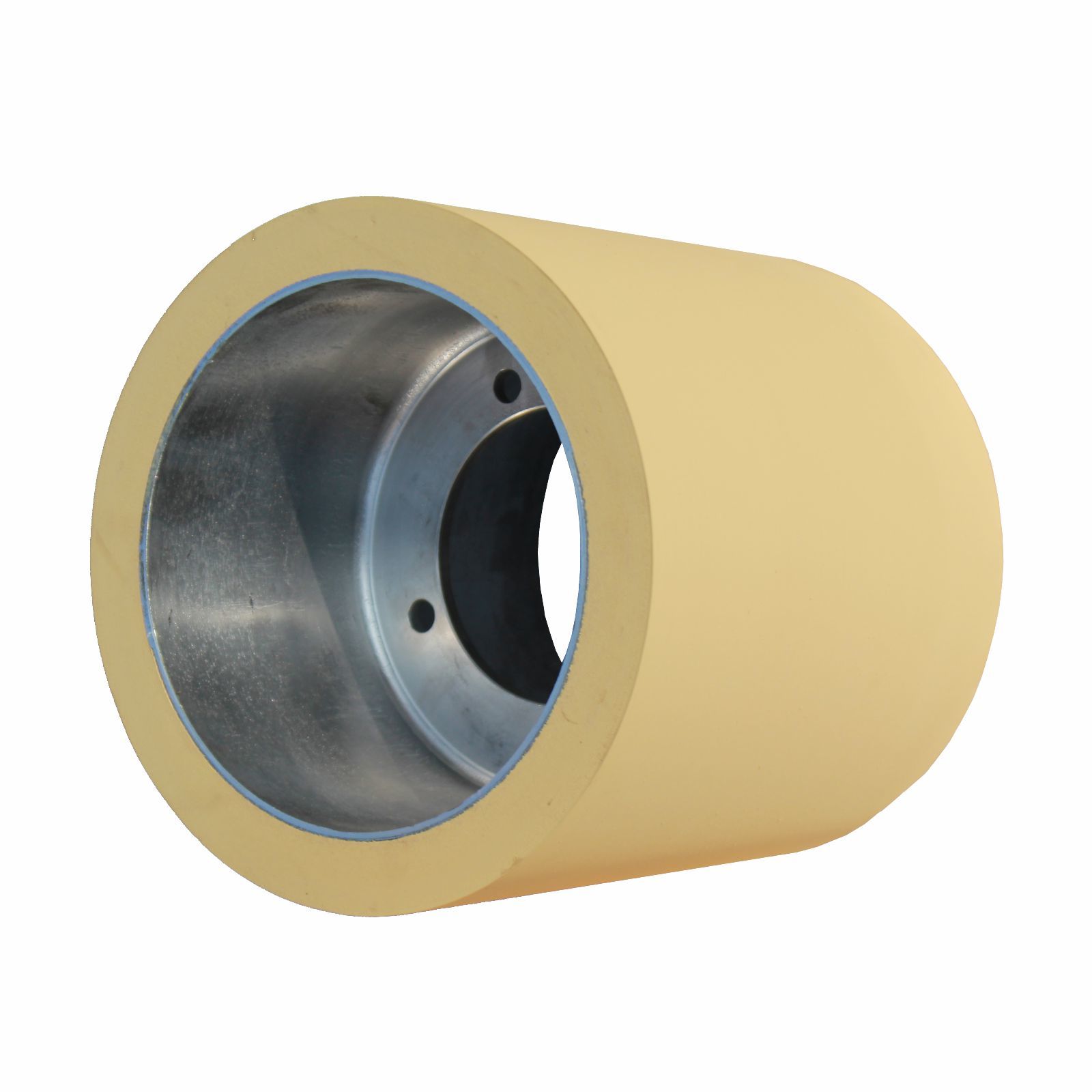 Rice Mill Rubber Rollers - Nbr Material, 10 Inch Size, Cream Color | Noise-free Operation, Vibration-free Design, 750 Mt Life Capacity