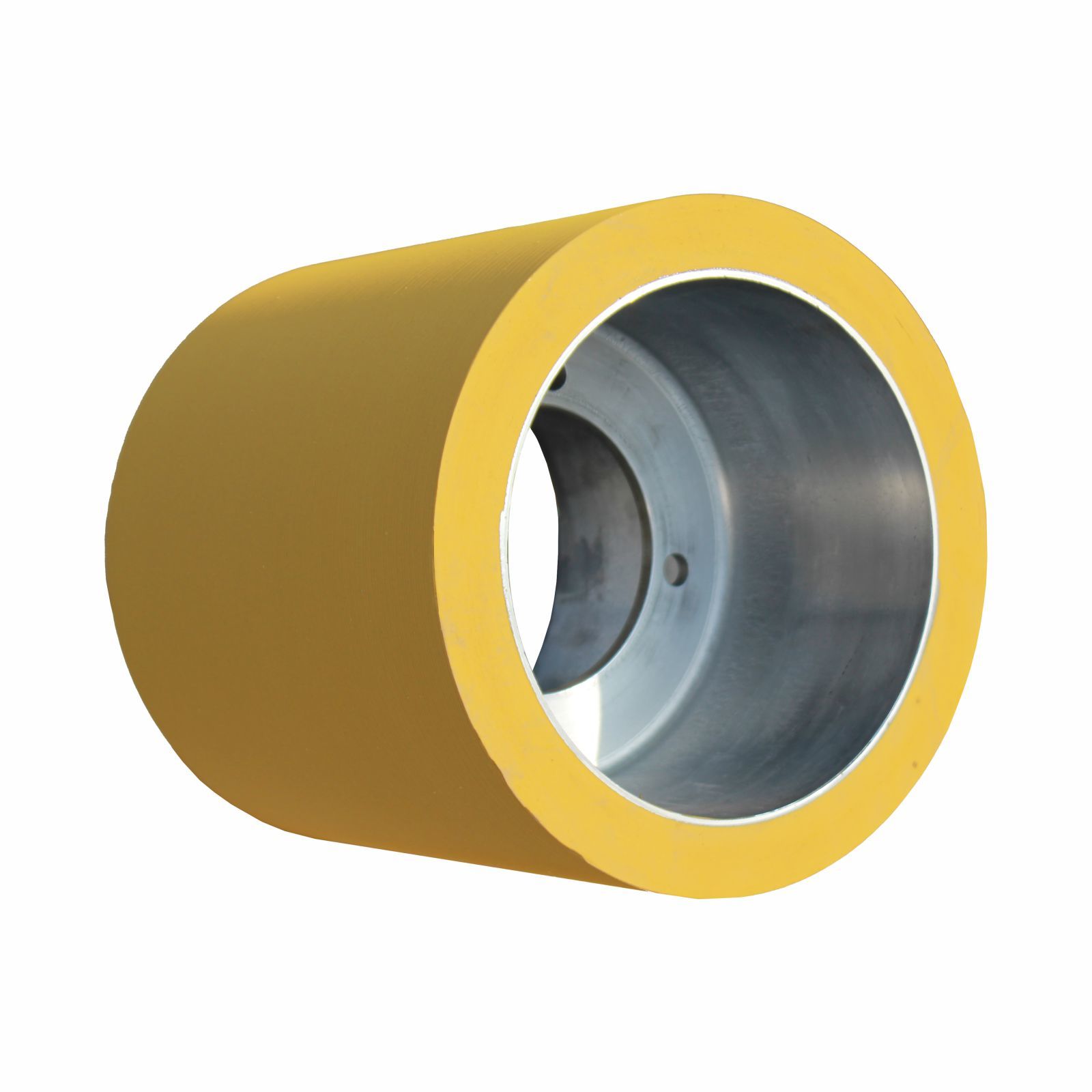 Rice Mill Rubber Rollers - Nbr Material, 10 Inch Size, Cream Color | Noise-free Operation, Vibration-free Design, 750 Mt Life Capacity