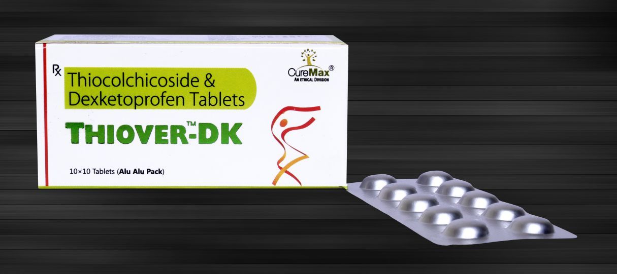 Thiocolchicoside 4 Mg & Dexketoprofen 25 Mg General Medicines